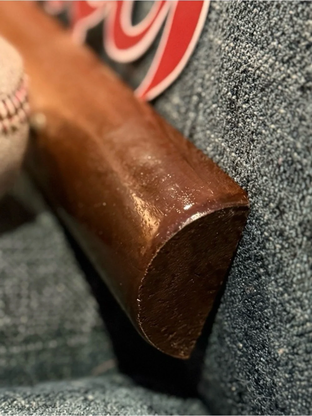 Hobby Lobby Baseball Bat Wall Decor Coat Rack Hat Hooks Sports Man Cave